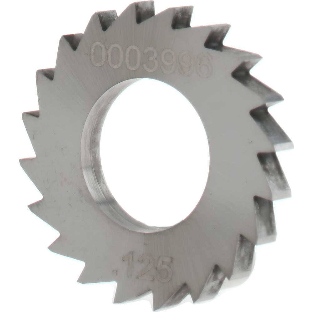 Slitting & Slotting Saw: 1" Dia, 1/8" Thick, 20 Teeth, Solid Carbide