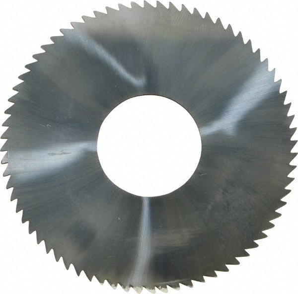 Slitting & Slotting Saw: 2-1/2" Dia, 1/16" Thick, 72 Teeth, Solid Carbide