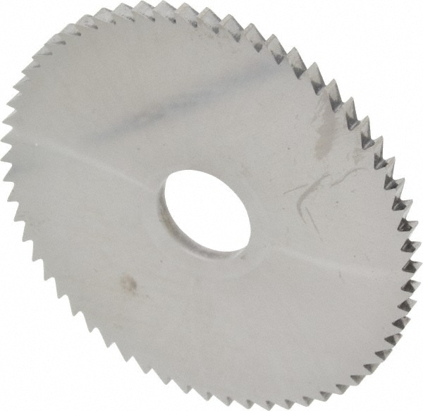 Slitting & Slotting Saw: 2-3/4" Dia, 1/8" Thick, 60 Teeth, Solid Carbide