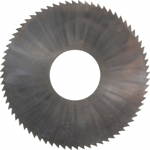 Slitting & Slotting Saw: 3" Dia, 0.0312" Thick, 1" Arbor Hole, 72 Teeth, Solid Carbide