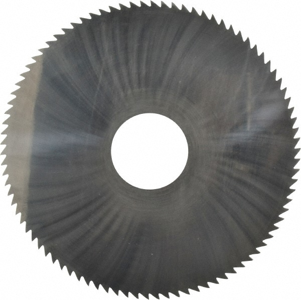 Made in USA X3E046890 Slitting & Slotting Saw: 4" Dia, 0.046" Thick, 1" Arbor Hole, 90 Teeth, Solid Carbide Image