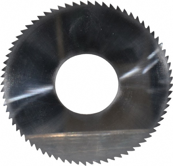 Made in USA X3C031272 Slitting & Slotting Saw: 2-3/4" Dia, 0.0313" Thick, 1" Arbor Hole, 72 Teeth, Solid Carbide Image