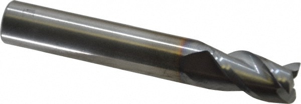 RobbJack ST-341-12-C Corner Chamfer End Mill: 0.375" Dia, 0.625" LOC, 3 Flute, 0.005 to 0.007" Chamfer Width, Solid Carbide Image