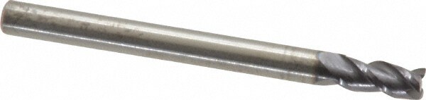 RobbJack ST-341-04-A Corner Chamfer End Mill: 0.125" Dia, 0.25" LOC, 3 Flute, 0.003 to 0.005" Chamfer Width, Solid Carbide Image