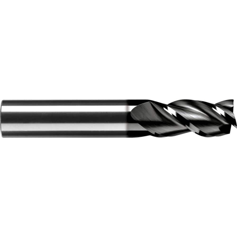 RobbJack ST-343-16-C Corner Chamfer End Mill: 0.5" Dia, 1" LOC, 3 Flute, 0.006 to 0.009" Chamfer Width, Solid Carbide 