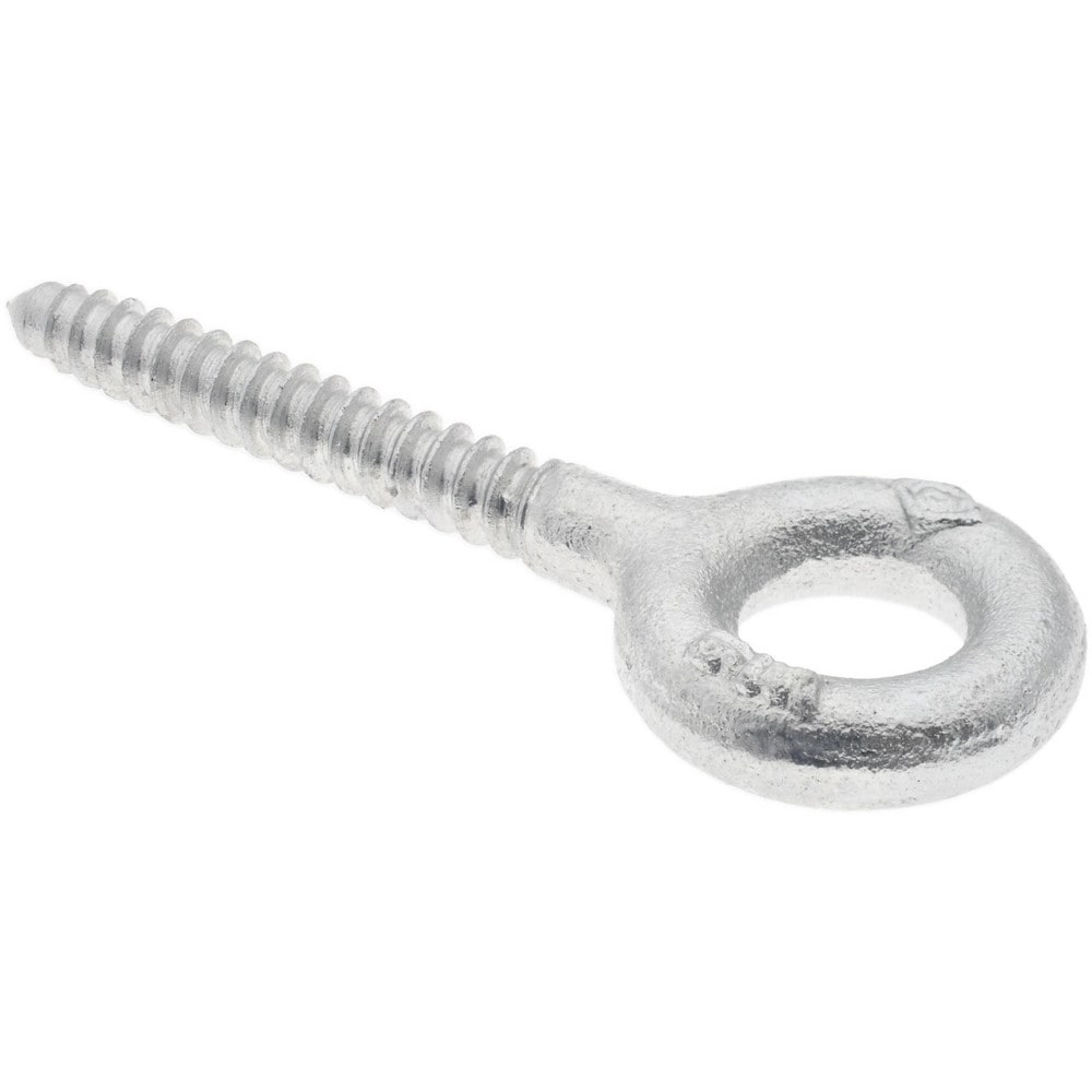 5/16, Zinc-Plated Finish, Forged Steel Forged Eye Bolt