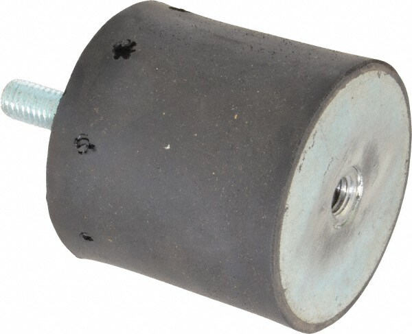 250 Lb Capacity, 1/2-13 Plate/Stud Vibration Isolator