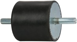 Tech Products FEN302410HWT 250 Lb Capacity, 1/2-13 Stud/Stud Vibration Isolator 