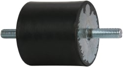 Tech Products FEN363012HWT 690 Lb Capacity, 1/2-13 Stud/Stud Vibration Isolator 