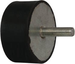 Tech Products 51550-5 1815 Lb Capacity, M12 Plate/Stud Vibration Isolator 