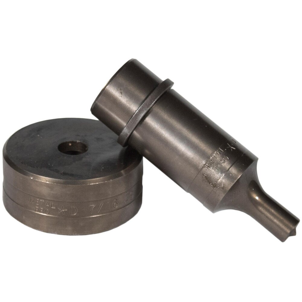 Ironworker Punch & Die Sets; Set Type: Punch & Die ; Shape: Round ; Punch/Die Shape: Round ; Die Length: 2in ; Die Width: 11/32 in ; Die Diameter: 11/32 in