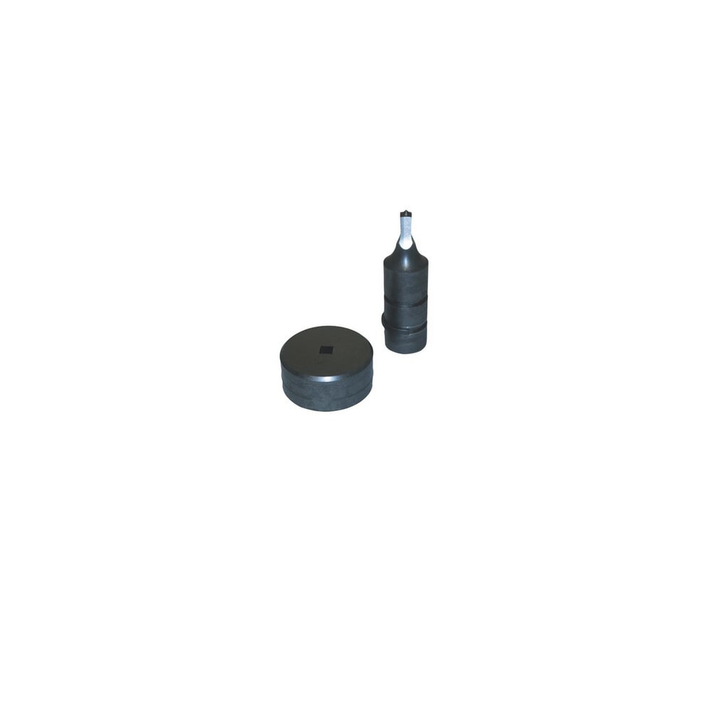 Ironworker Punch & Die Sets; Set Type: Punch & Die ; Shape: Square ; Punch/Die Shape: Square ; Die Length: 2in ; Die Width: 25/32 in ; Die Diameter: 25/32 in