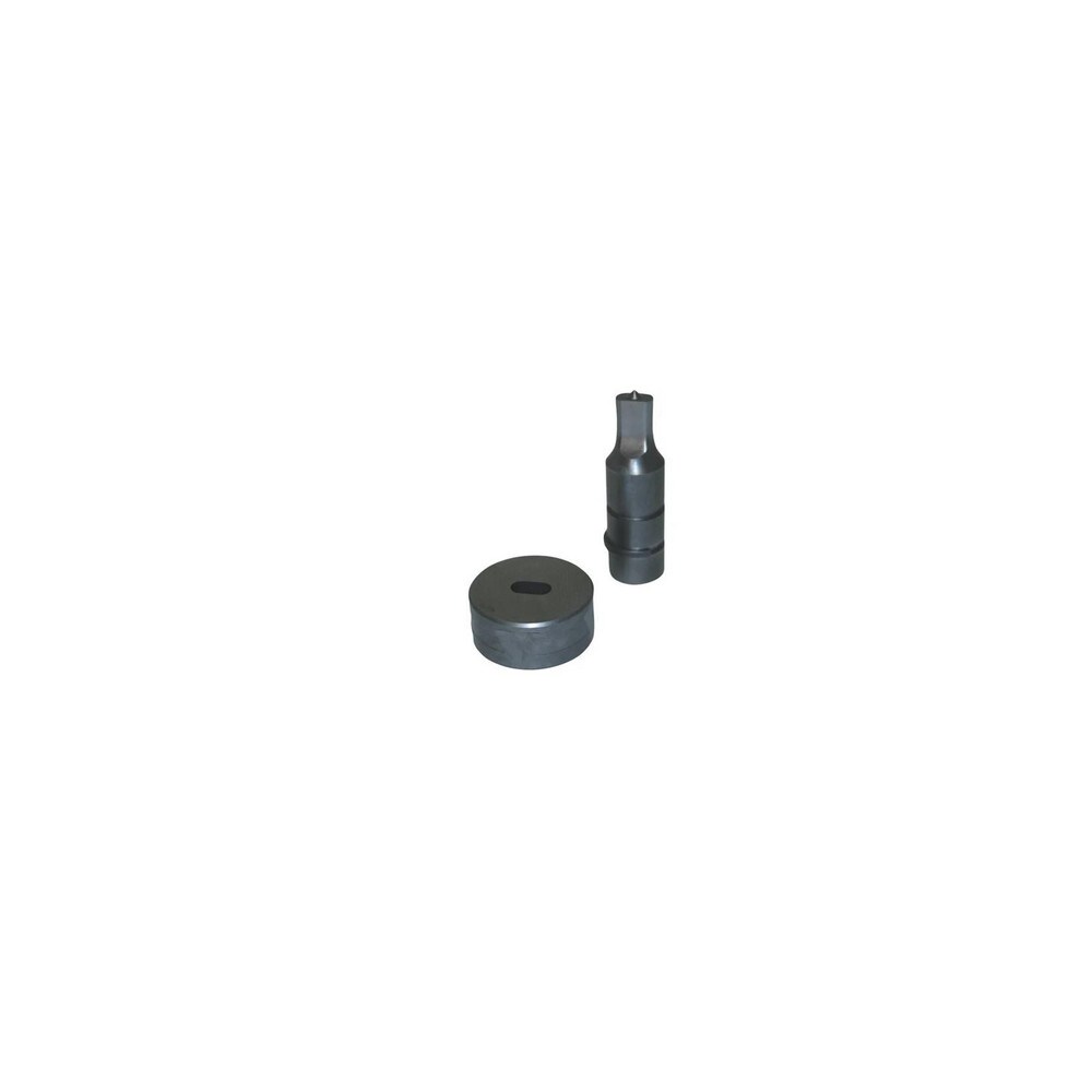 Ironworker Punch & Die Sets; Set Type: Punch & Die ; Shape: Oblong ; Punch/Die Shape: Oblong ; Die Length: 2in ; Die Width: 1/4 in ; Die Diameter: 1/4 in