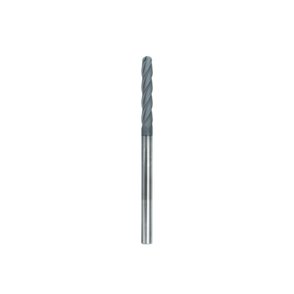 Niagara Cutter 17004605 Ball End Mill: 0.25" Dia, 1.375" LOC, 4 Flute, Solid Carbide Image