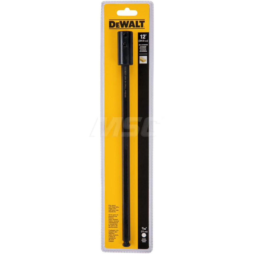 DeWALT Drill Extension for 7/16" Shank SelfFeed Drill Bits MSC
