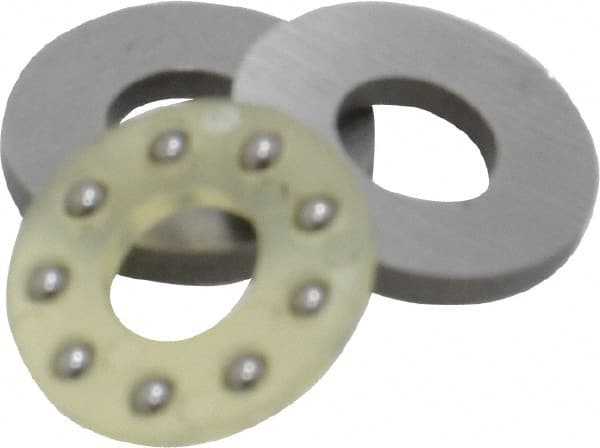 Set of 3 2 1/4" inch diameter black phenolic ball bearings 