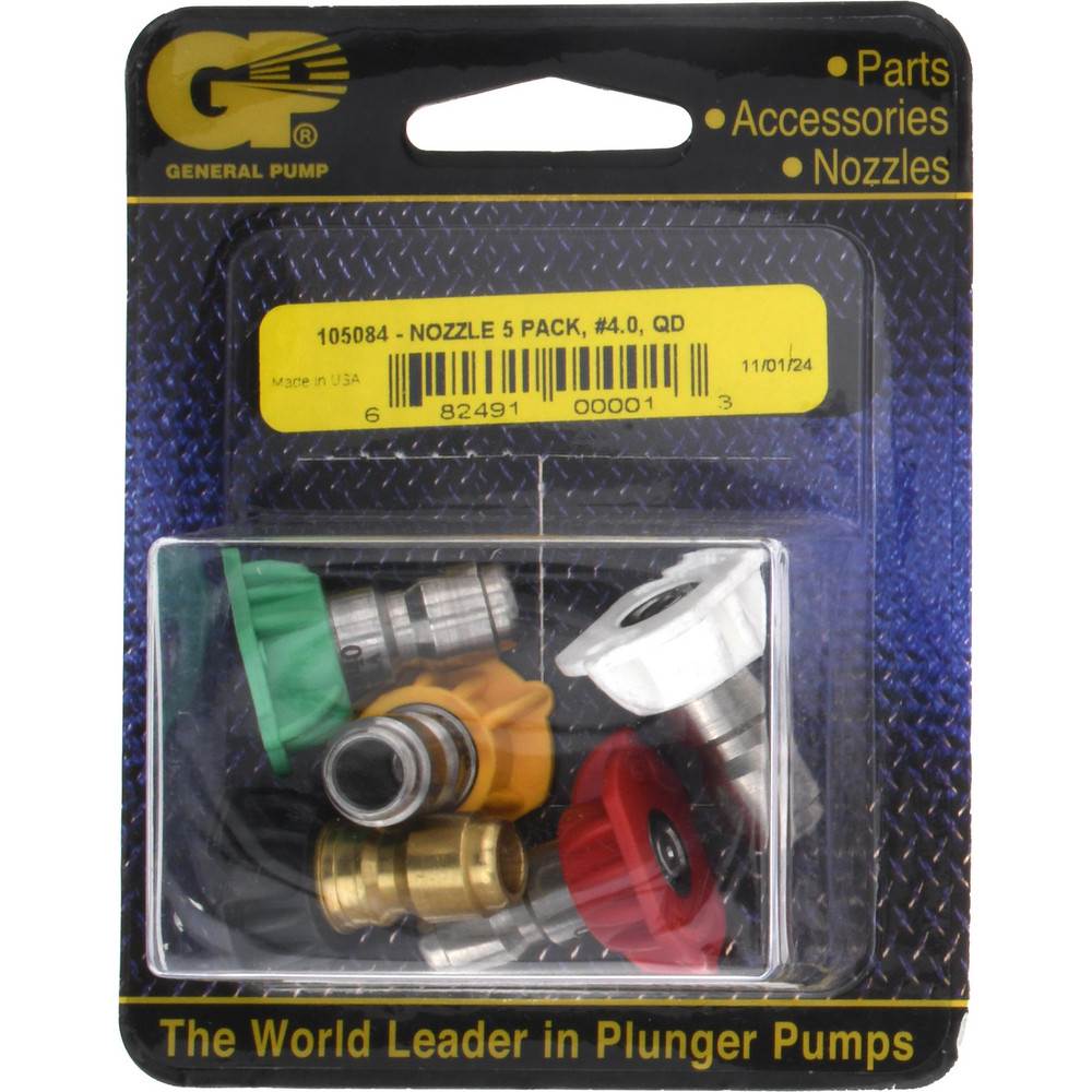 5 Qty 1 Pack 5, 000 psi Fixed, Quick Disconnect Pressure Washer Nozzle