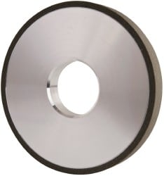 Made in USA 3569142 4" Diam x 1-1/4" Hole x 1/2" Thick, N Hardness, 100 Grit Surface Grinding Wheel Image