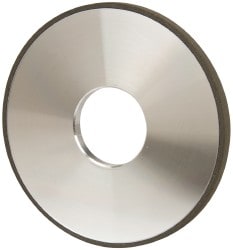 Made in USA 3570082 4" Diam x 1-1/4" Hole x 1/4" Thick, N Hardness, 100 Grit Surface Grinding Wheel Image