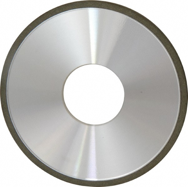 Made in USA 3571023 4" Diam x 1-1/4" Hole x 1/8" Thick, N Hardness, 100 Grit Surface Grinding Wheel Image