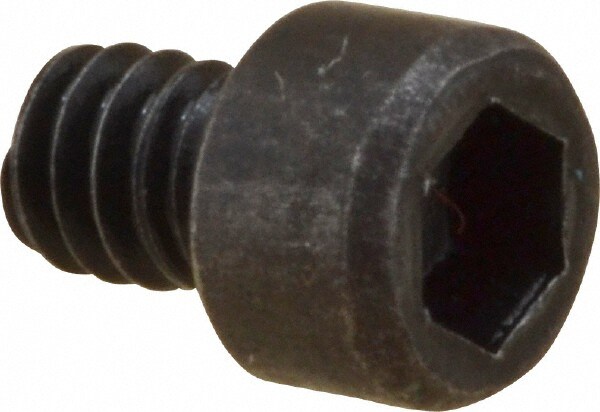 Value Collection 581039PR Hex Head Cap Screw: #2-56 x 1/8", Alloy Steel, Black Oxide Finish Image