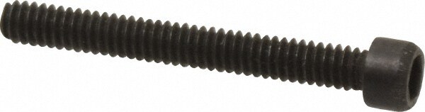 Value Collection 581047PR Hex Head Cap Screw: #2-56 x 3/4", Alloy Steel, Black Oxide Finish Image