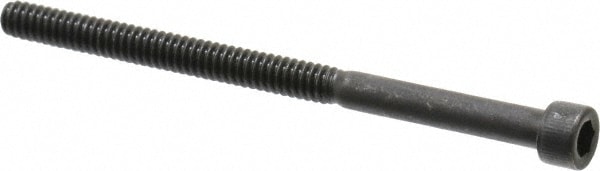 Value Collection 581131PR Hex Head Cap Screw: #4-40 x 1-3/4", Alloy Steel, Black Oxide Finish Image