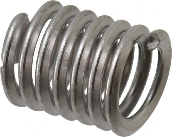 2.5D/0.625 In 1/4-20 UNC Recoil 03045 Tanged Free-Running Coil Threaded Insert 