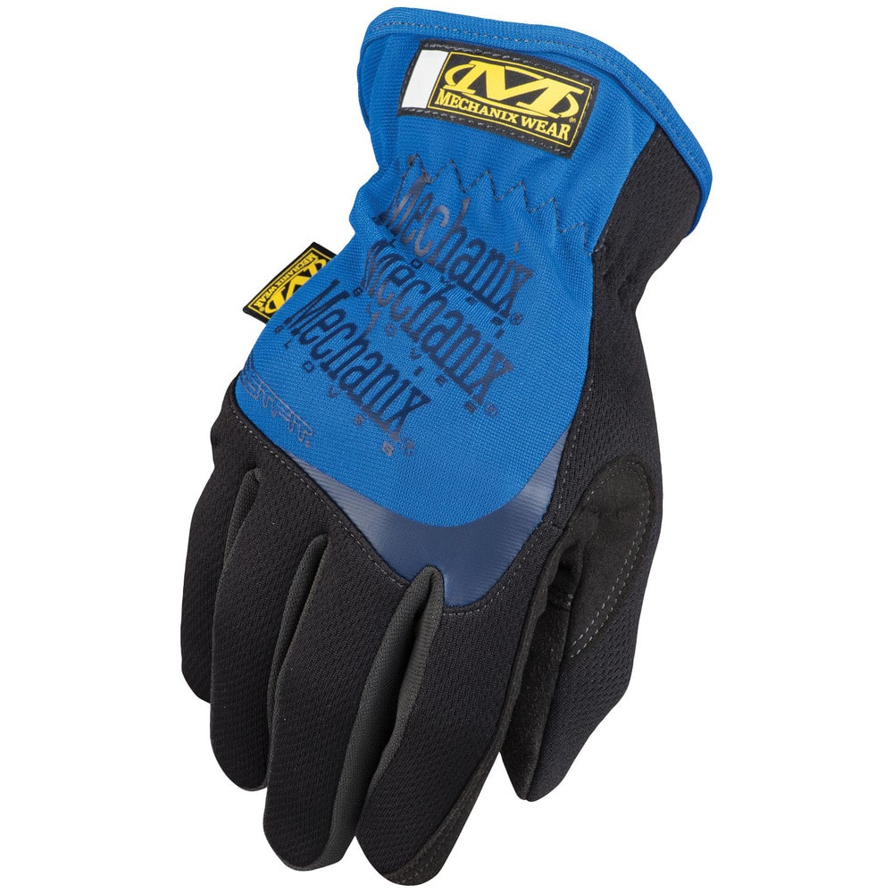 General Purpose Work Gloves: Medium, Synthetic Leather, Synthetic Leather, Spandex & Lycra