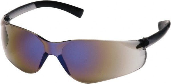 Safety Glass: Scratch-Resistant, Polycarbonate, Mirror Lenses, Frameless, UV Protection