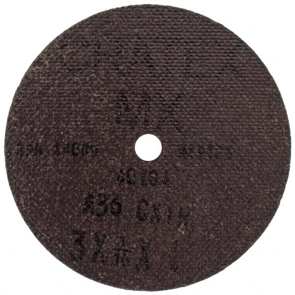 Fiber Disc: 1/4" Hole, 36 Grit, Aluminum Oxide