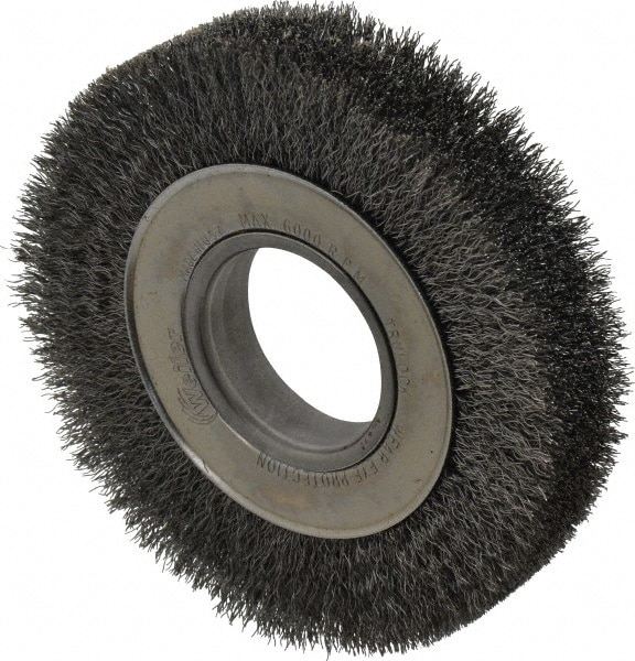 Weiler 93623 Wheel Brush: 6" Wheel Dia, Crimped Image