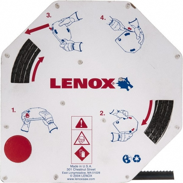 Lenox 5327FLC12127 Band Saw Blade Coil Stock: 1/2" Blade Width, 100 Coil Length, 0.025" Blade Thickness, Carbon Steel Image