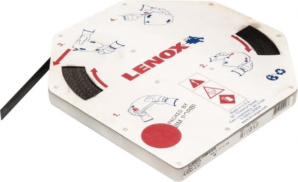 Lenox 4048NEC12127 Band Saw Blade Coil Stock: 1/2" Blade Width, 100 Coil Length, 0.025" Blade Thickness, Carbon Steel 