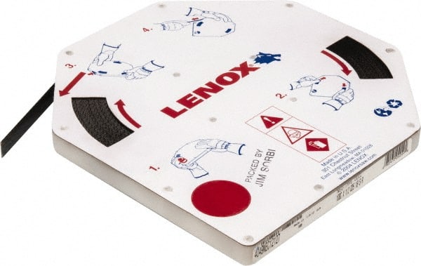Lenox 4049NEC12127 Band Saw Blade Coil Stock: 1/2" Blade Width, 100 Coil Length, 0.025" Blade Thickness, Carbon Steel 