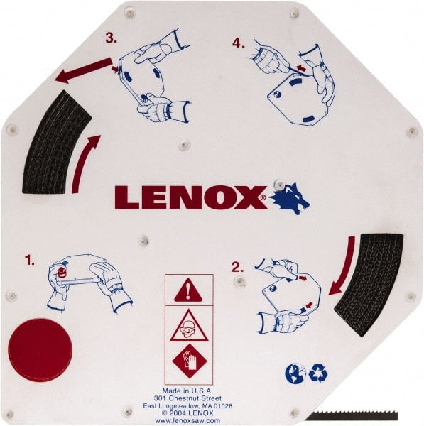 Lenox 1602D2C1464 Band Saw Blade Coil Stock: 1/4" Blade Width, 100 Coil Length, 0.025" Blade Thickness, Bi-Metal 