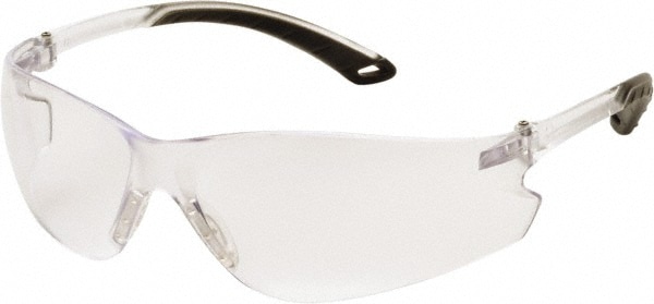 Safety Glass: Anti-Fog & Scratch-Resistant, Polycarbonate, Clear Lenses, Frameless, UV Protection