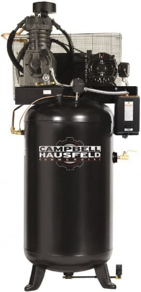 Campbell Hausfeld CE7050FP Stationary Electric Air Compressor: 5 hp 