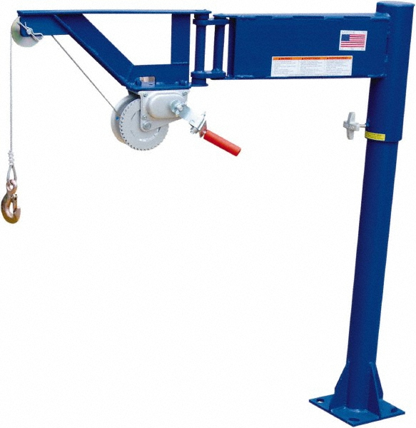 Vestil 400 Lb Steel Jib Crane 03670171 MSC Industrial Supply