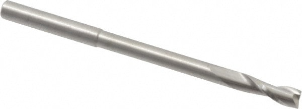 RobbJack EX-204-06 Square End Mill: 3/16 Dia, 1/2 LOC, 3/16 Shank Dia, 3 OAL, 2 Flutes, Solid Carbide Image