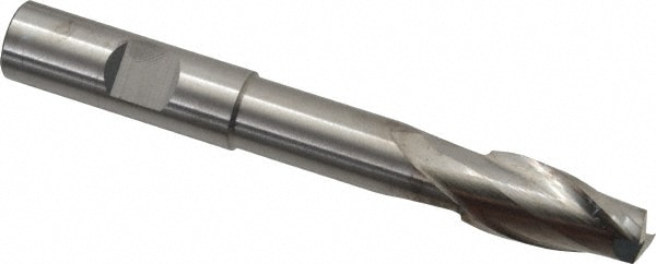 RobbJack EX-204-16 Square End Mill: 1/2 Dia, 1 LOC, 1/2 Shank Dia, 4 OAL, 2 Flutes, Solid Carbide Image