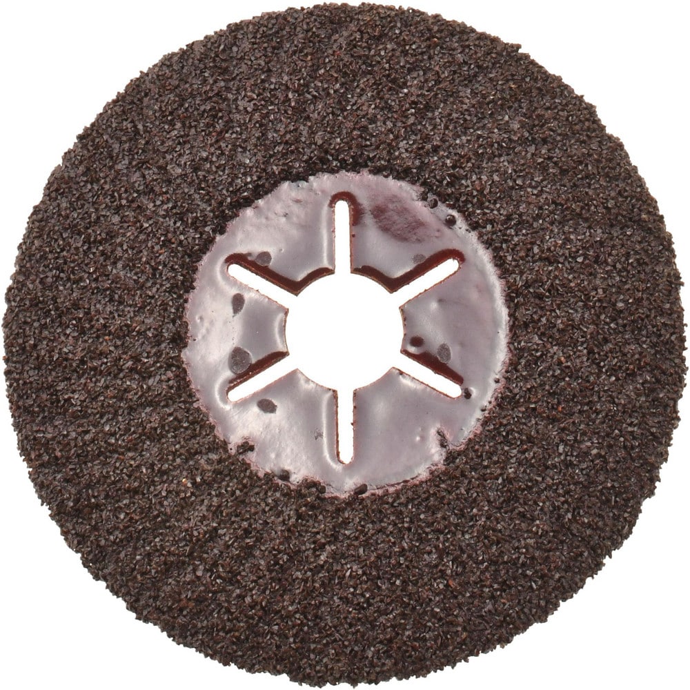 Fiber Disc: 5" Disc Dia, 7/8" Hole, 24 Grit, Aluminum Oxide