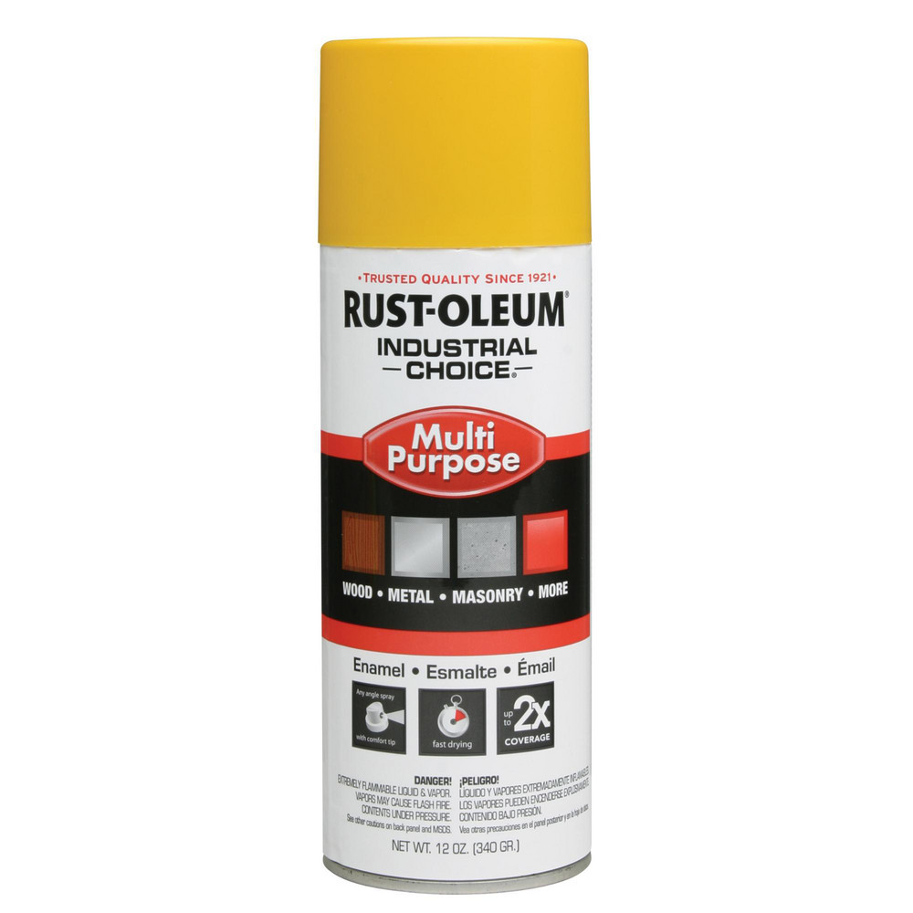 Mai.M Rust-Oleum - Enamel Spray Paint: Crystal Clear, 12 oz | MSC Direct