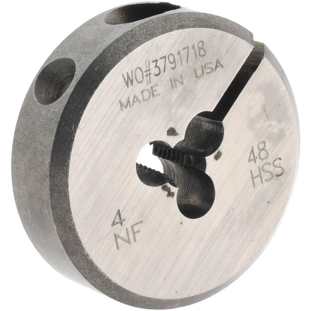Round Die: #4-48, High Speed Steel
