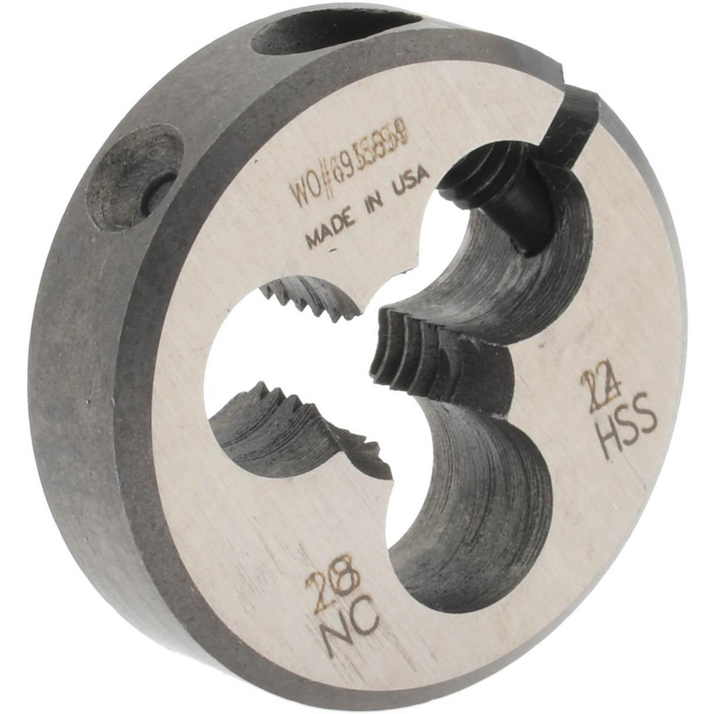 Round Die: #12-28, High Speed Steel