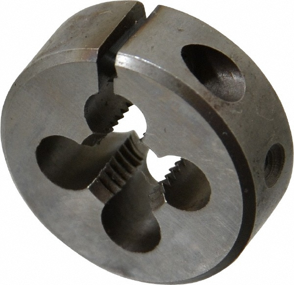 Made in USA 3693124 Round Die: 5/16-24, 3/8" OD, High Speed Steel Image