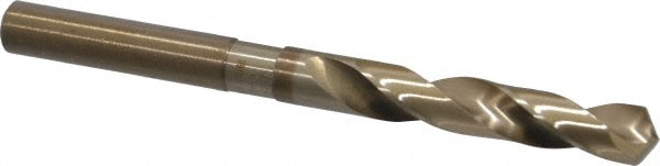 Chicago-Latrobe 53433 Reduced Shank Drill Bit: 33/64 Dia, 1/2 Shank Dia, 118 0, Cobalt Image