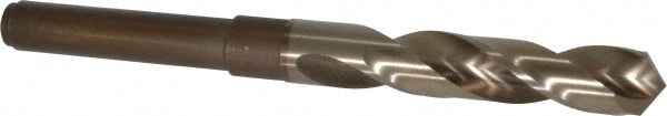 Chicago-Latrobe 53439 Reduced Shank Drill Bit: 39/64 Dia, 1/2 Shank Dia, 118 0, Cobalt Image