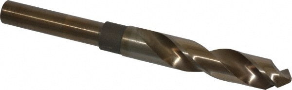 Chicago-Latrobe 53441 Reduced Shank Drill Bit: 41/64 Dia, 1/2 Shank Dia, 118 0, Cobalt Image