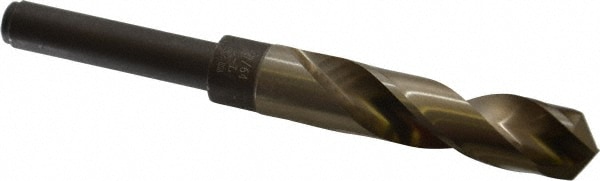 Chicago-Latrobe 53447 Reduced Shank Drill Bit: 47/64 Dia, 1/2 Shank Dia, 118 0, Cobalt Image